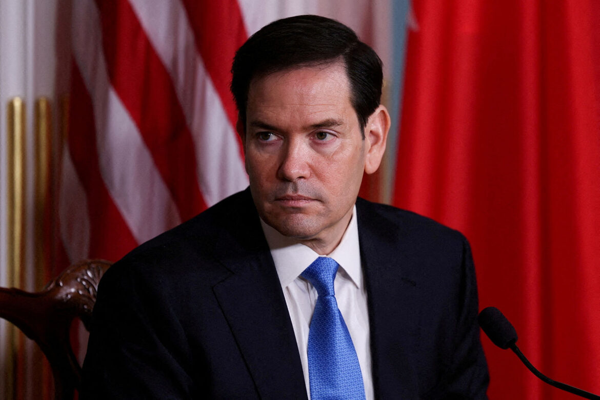FILE PHOTO: U.S. Secretary of State Marco Rubio attends an event at the U.S. Department of State