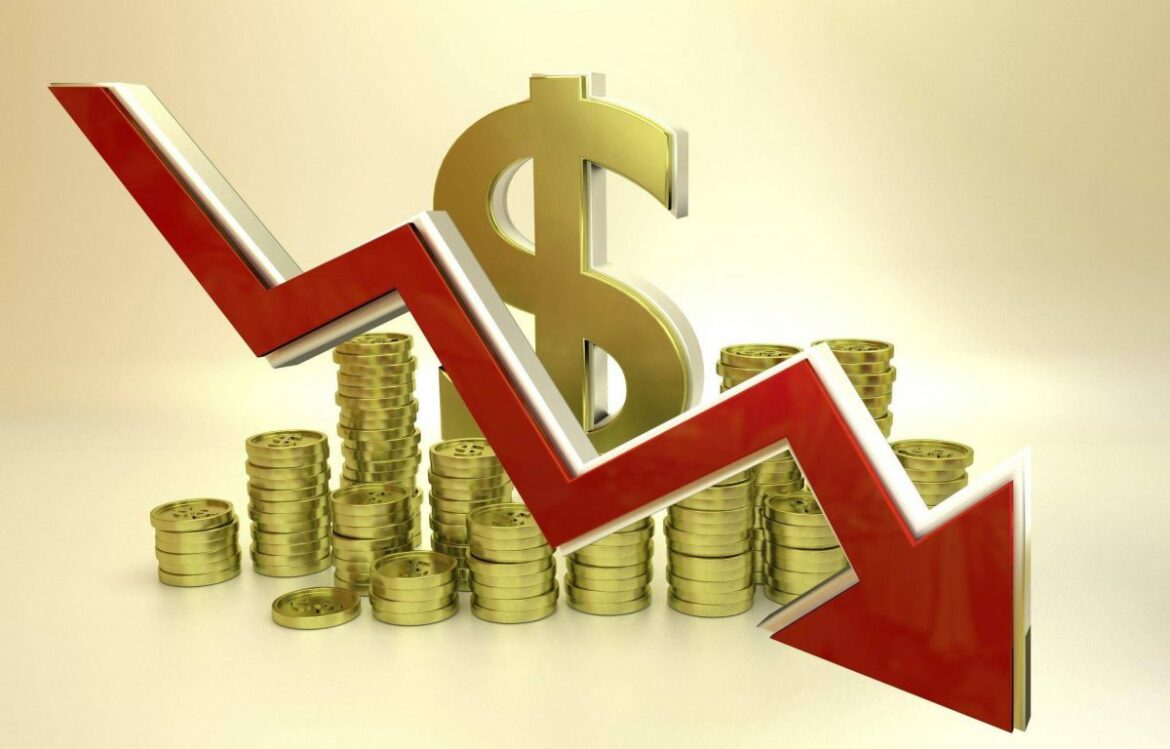 Indice-Queda-moedas-dinheiro