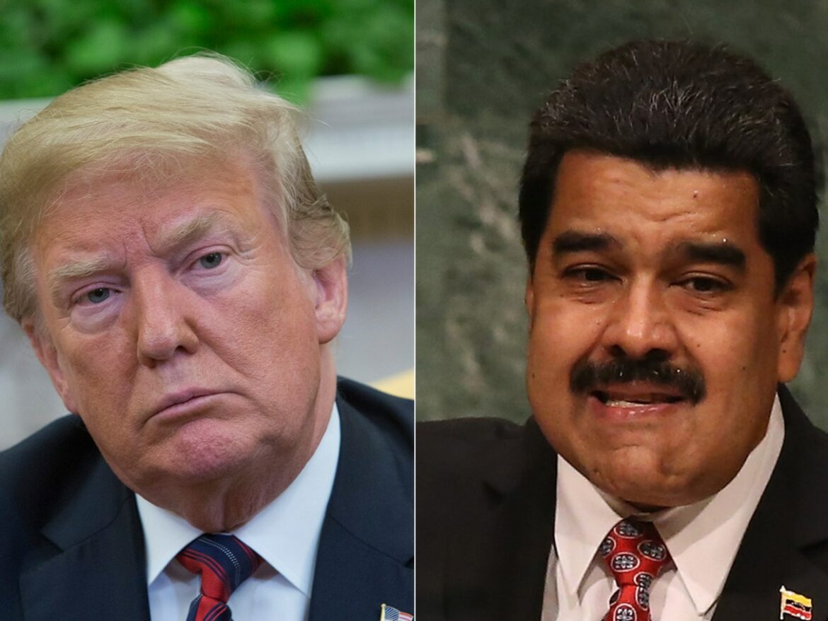 montagem-donald-trump-nicolas-maduro